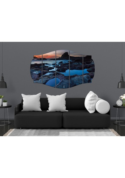 Sahil Kıyı Deniz Mdf TABLO-2094 (Model C)