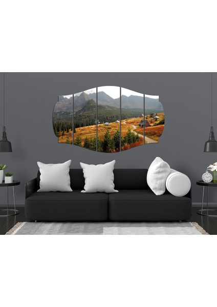 Dağ Evler Orman Mdf TABLO-3402 (Model C) modelleri