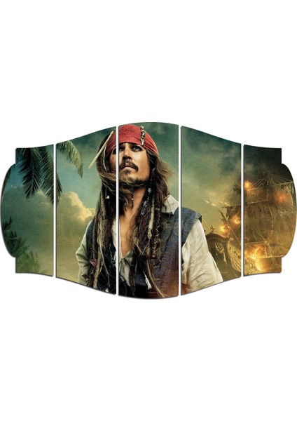 Jack Sparrow Karayip Korsanlarımdf TABLO-3425 (Model C)