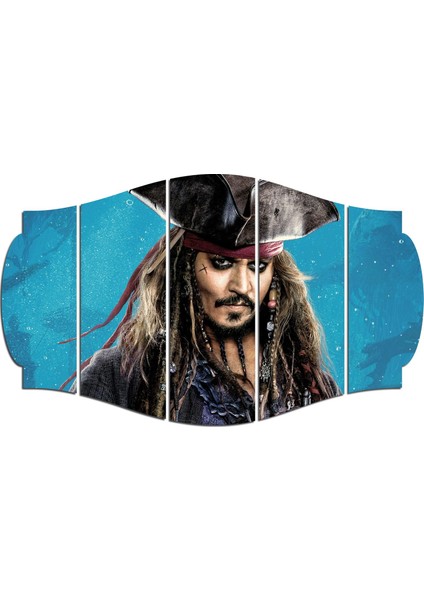Karayip Korsanları Jack Sparrow Mdf TABLO-3420 (Model C)