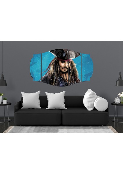 Karayip Korsanları Jack Sparrow Mdf TABLO-3420 (Model C)