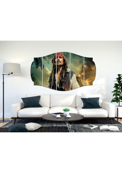 Jack Sparrow Karayip Korsanlarımdf TABLO-3425 (Model C)