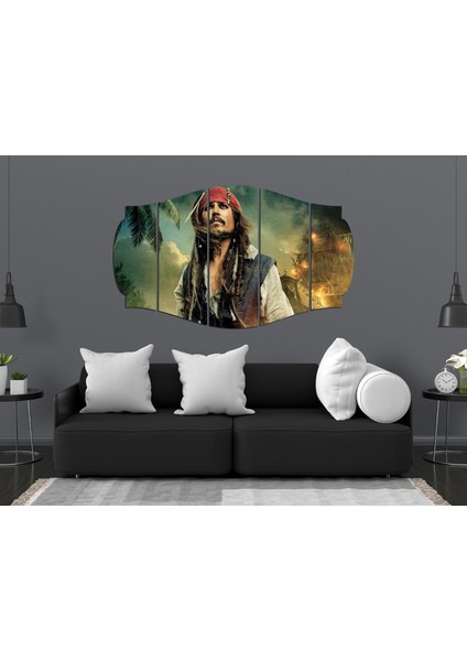Jack Sparrow Karayip Korsanlarımdf TABLO-3425 (Model C)