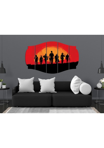 Red Dead Redemption Mdf TABLO-3251 (Model C) modelleri