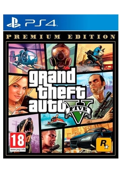 Gta 5 Premium Edition Playstation 4 Oyun