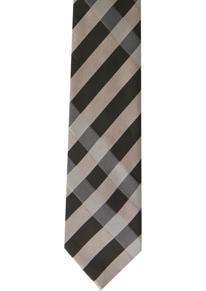 ALTINYILDIZ CLASSICS Erkek Gri-Lacivert Desenli Klasik Nano Kravat fiyatları