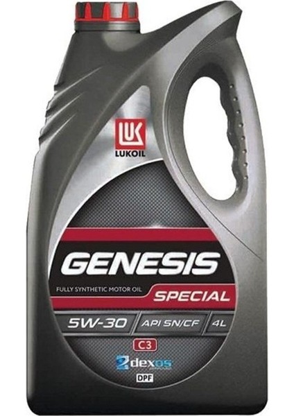 Genesis Special 5W-30 C3 4 Litre Motor Yağı ( Üretim Yılı: 2022 )