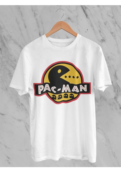 Pacman Baskılı Kadın T-Shirt