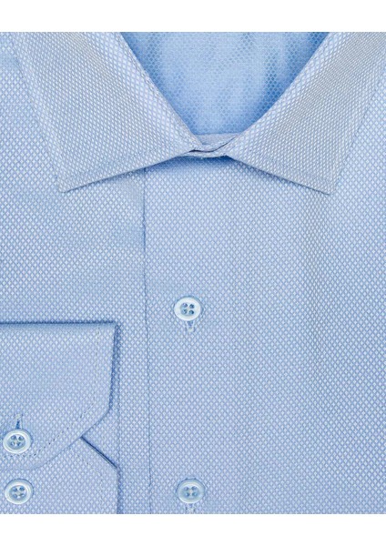 Slim Fit Armür Desenli Erkek Gömlek fiyatları
