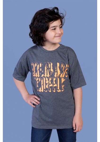 Toontoy Erkek Çocuk Yazı Baskılı Tişört