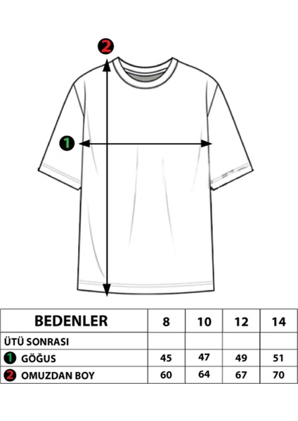 Toontoy Unisex Çocuk Reflektör Baskılı Tişört modelleri