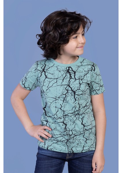 Toontoy Erkek Çocuk Komple Baskılı Tişört