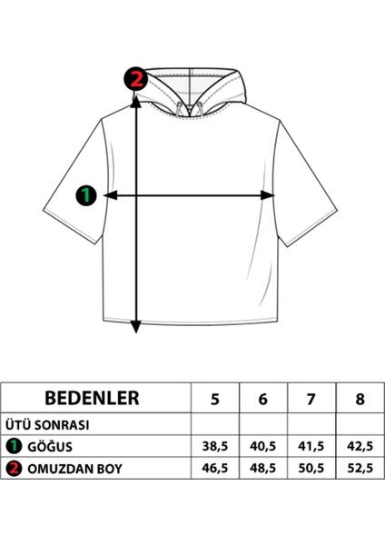 Toontoy Erkek Çocuk Kapüşonlu Yazı Baskılı Tişört fiyatları