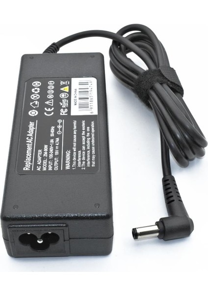 Toshiba 19V 3.42A Notebook Laptop Adaptör Şarj Aleti Cihazı