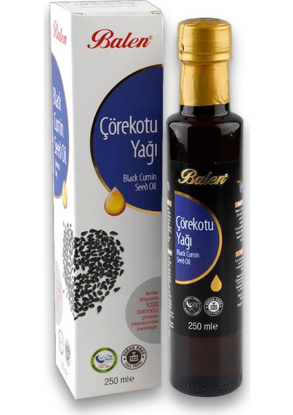 Çörek Otu Yağı Soğuk Pres 250 ml