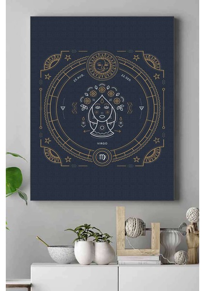 Başak Burcu Tasarım Kanvas Tablo