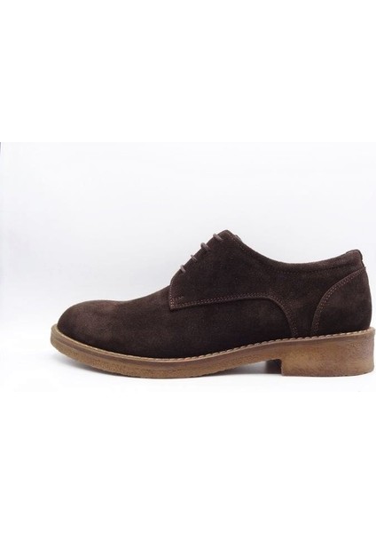 Kışlık Oxford Model AU05 Kahve Süet 38