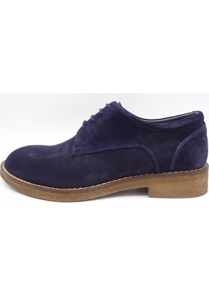 Kışlık Süet Erkek Ayakkabı AU05 Lacivert 44