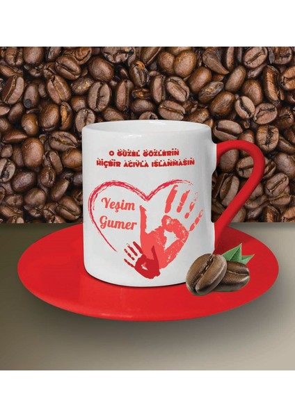 Kişiye Özel O Güzel Gözlerin Hiç Acıyla Islanmasınkahve Fincanı