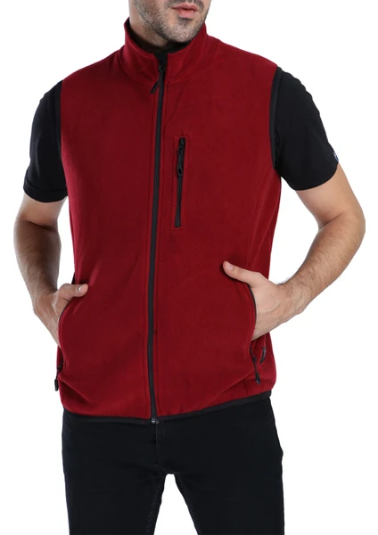 Ghassy Co. Erkek Çok Cepli Outdoor Polar Yelek