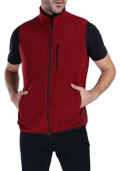 Erkek Çok Cepli Outdoor Polar Yelek