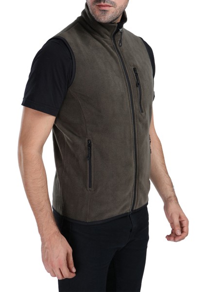Erkek Çok Cepli Outdoor Polar Yelek modelleri
