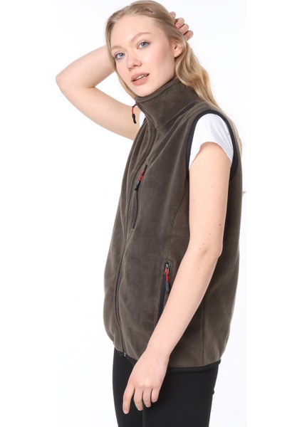 Kadın Polar Çok Cepli Trekking Spor Yelek fiyatları