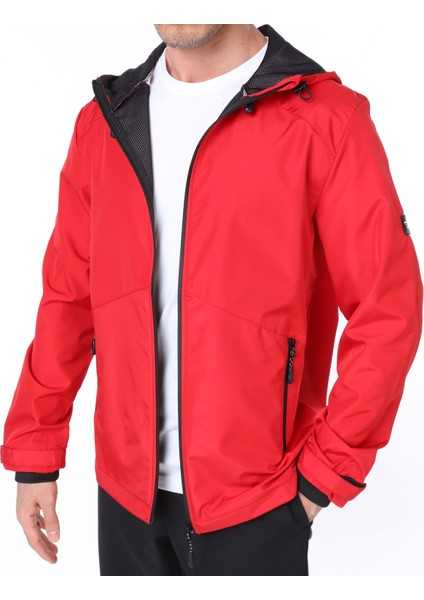 Erkek Rüzgarlık/Yağmurluk Outdoor Omuz Detaylı Mevsimlik Spor Ceket