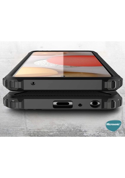 Samsung Galaxy A72 Kılıf Rugged Armor Rose Gold