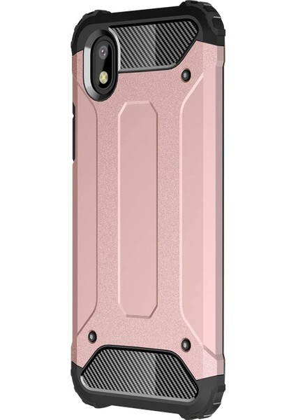 Samsung Galaxy A01 Core Kılıf Rugged Armor Rose Gold