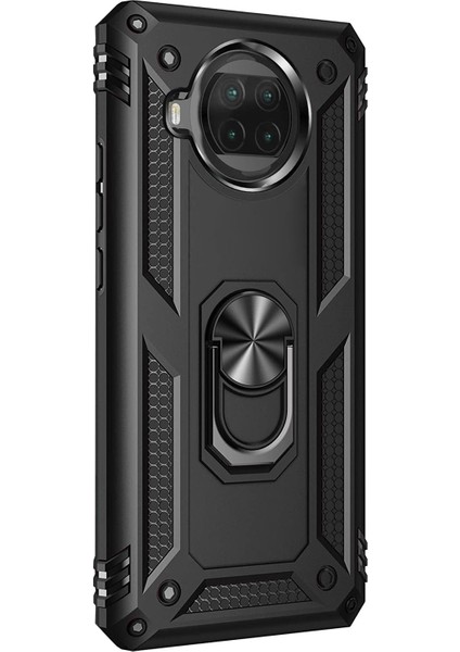 Xiaomi Mi 10T Lite Kılıf Military Ring Holder Siyah fiyatları