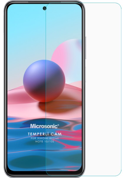 Xiaomi Redmi Note 10 Tempered Glass Cam Ekran Koruyucu