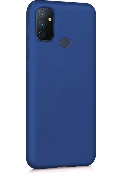 Matte Silicone Oneplus Nord N100 Kılıf Lacivert