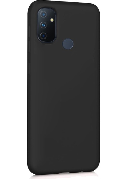 Matte Silicone Oneplus Nord N100 Kılıf Siyah