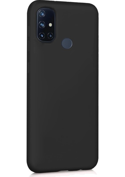 Matte Silicone Oneplus Nord N10 5g Kılıf Siyah