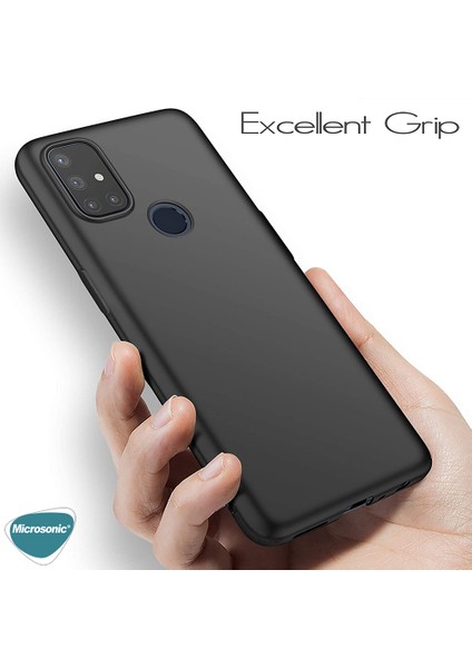 Matte Silicone Oneplus Nord N10 5g Kılıf Siyah