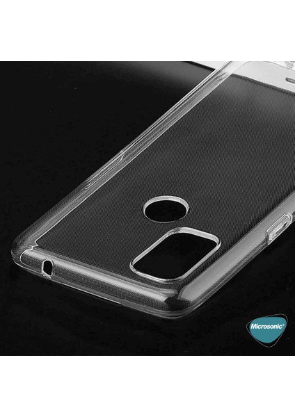 Oneplus Nord N100 Kılıf Transparent Soft Beyaz