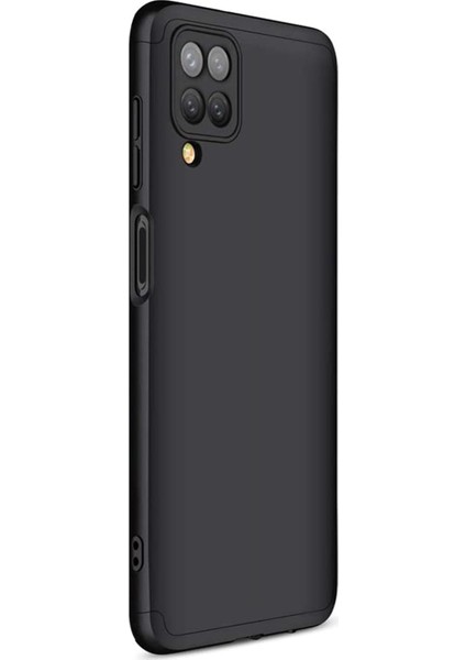 Samsung Galaxy A12 Kılıf Double Dip 360 Protective Siyah fiyatları
