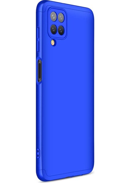 Samsung Galaxy A12 Kılıf Double Dip 360 Protective Mavi fiyatları