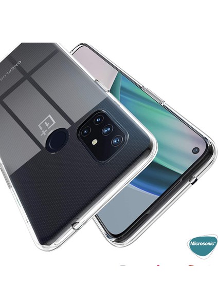 Oneplus Nord N10 5g Kılıf Transparent Soft Beyaz