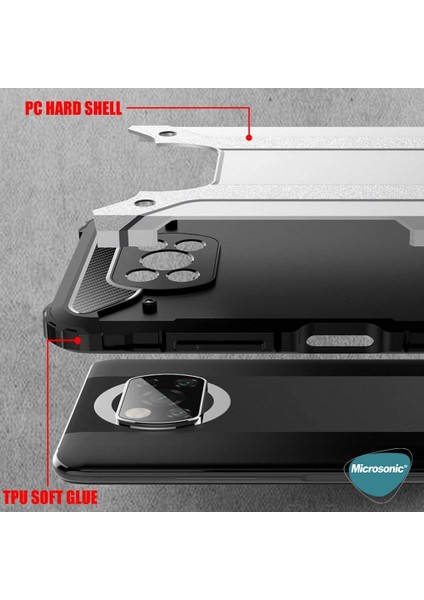 Xiaomi Poco X3 Pro Kılıf Rugged Armor Siyah fırsatları