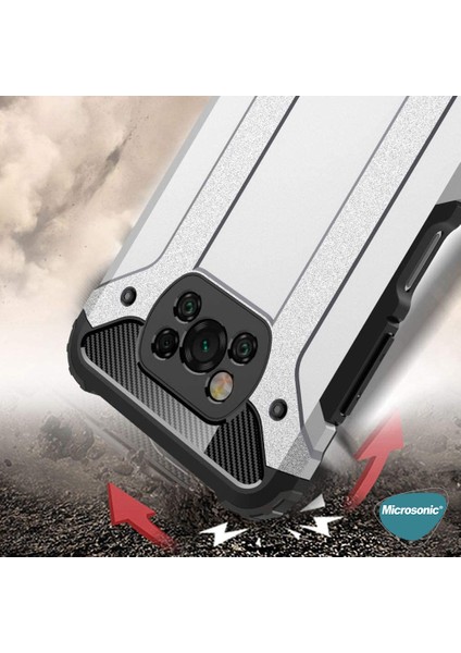 Xiaomi Poco X3 Pro Kılıf Rugged Armor Siyah indirimleri