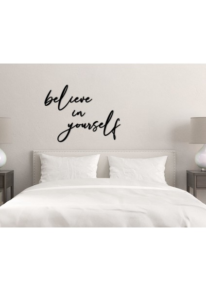 Gift Believe In Yourself Duvar Yazısı-1