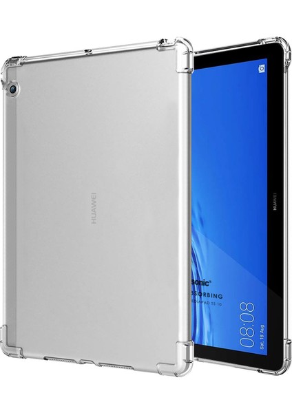 Huawei Mediapad T5 10 Kılıf Shock Absorbing Şeffaf