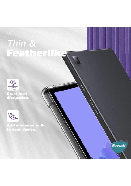 Samsung Galaxy Tab A 8" 2019 T290 Kılıf Shock Absorbing Şeffaf