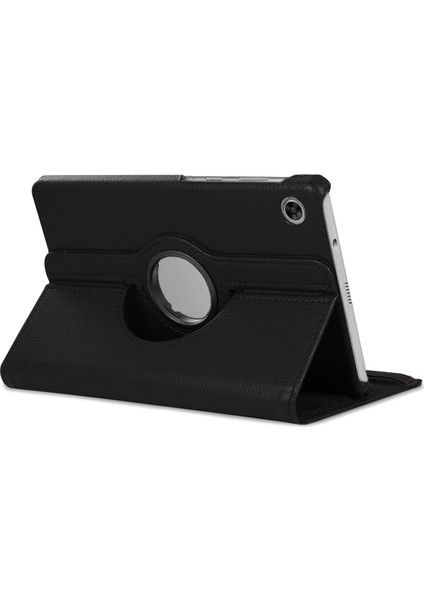 Lenovo Tab M10 TB-X306F 10.1" Kılıf, (ZA6W0026TR) 360 Rotating Stand Deri Siyah