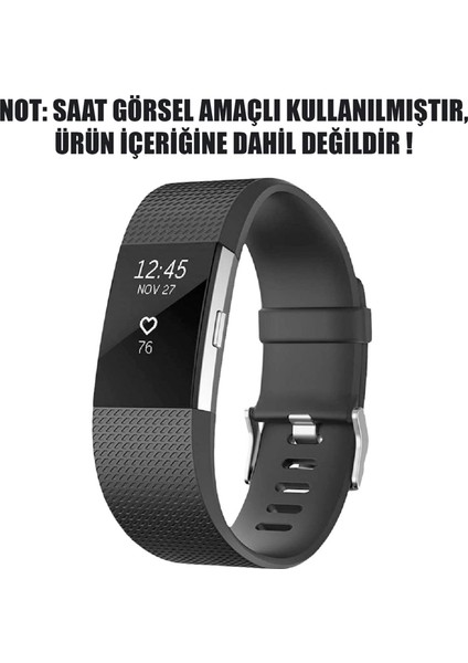 Fitbit Charge 2 Kordon, Silicone Sport Band Lacivert fiyatları