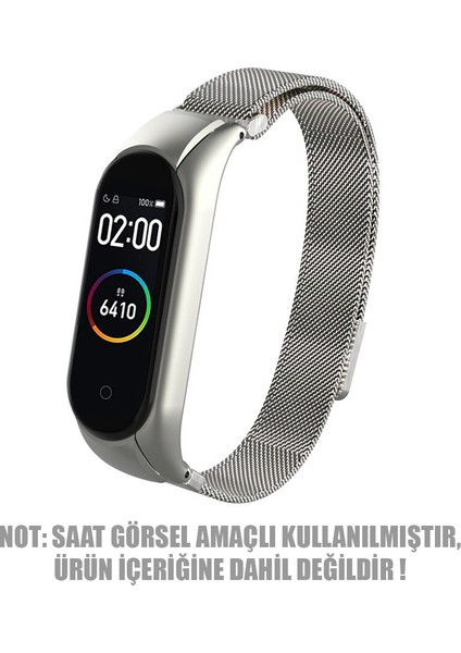 Xiaomi Mi Band 6 Milanese Loop Kordon Gümüş fiyatları
