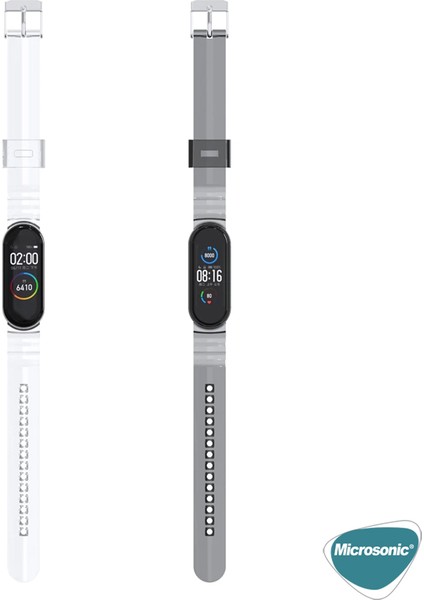 Xiaomi Mi Band 6 Kordon Transparent Clear Band Şeffaf indirimleri