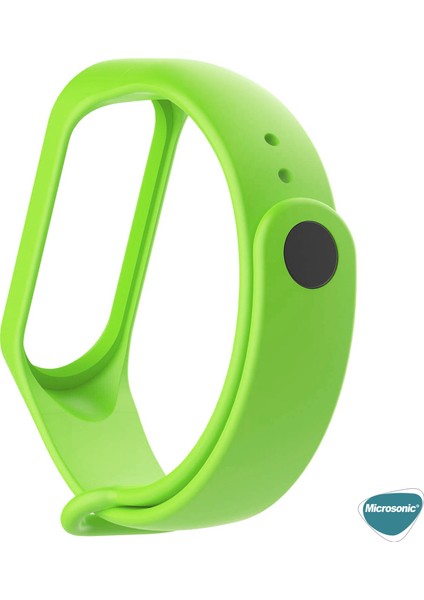 Xiaomi Mi Band 6 Silikon Kordon Yeşil